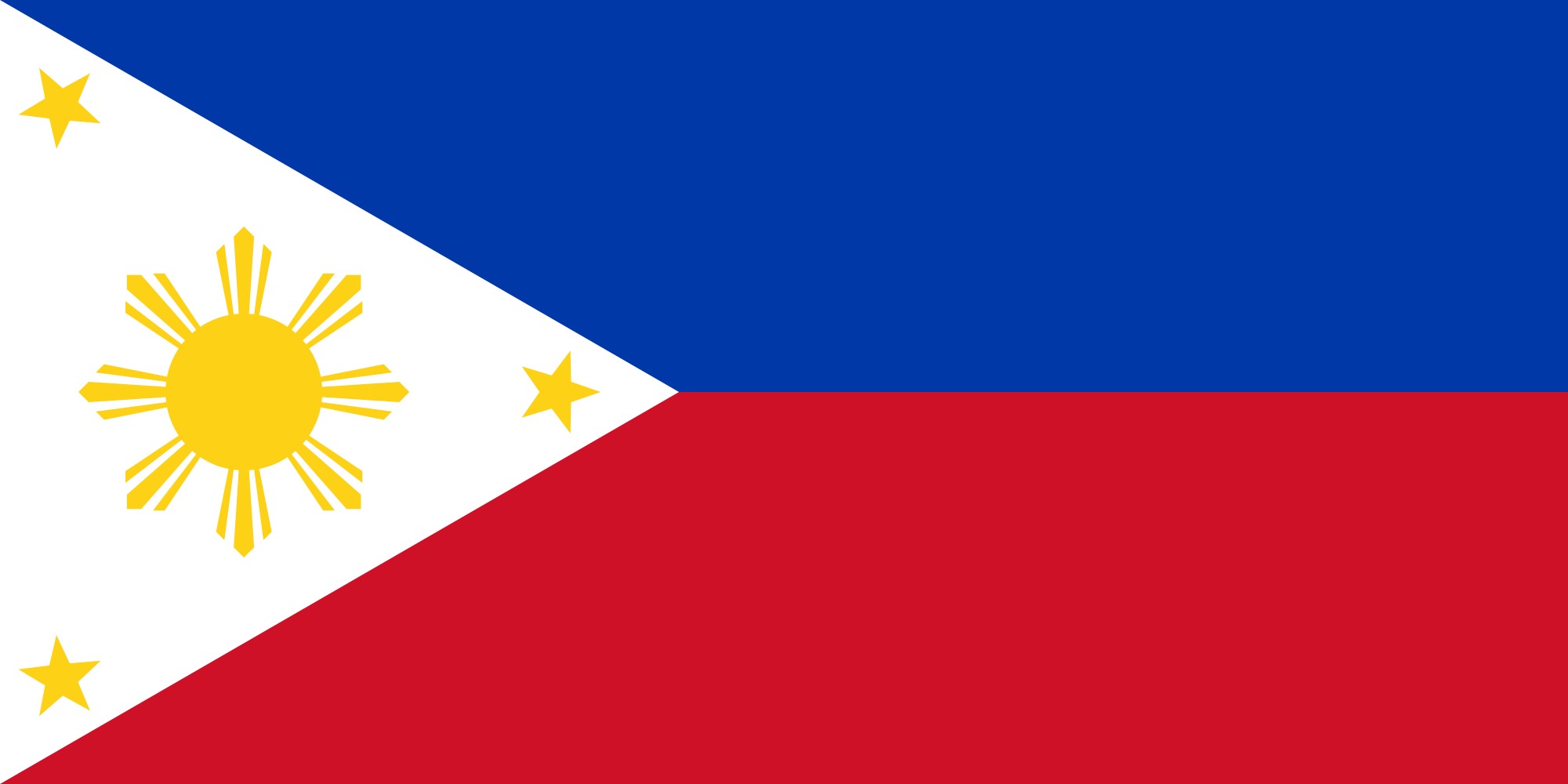 The Philippines flag